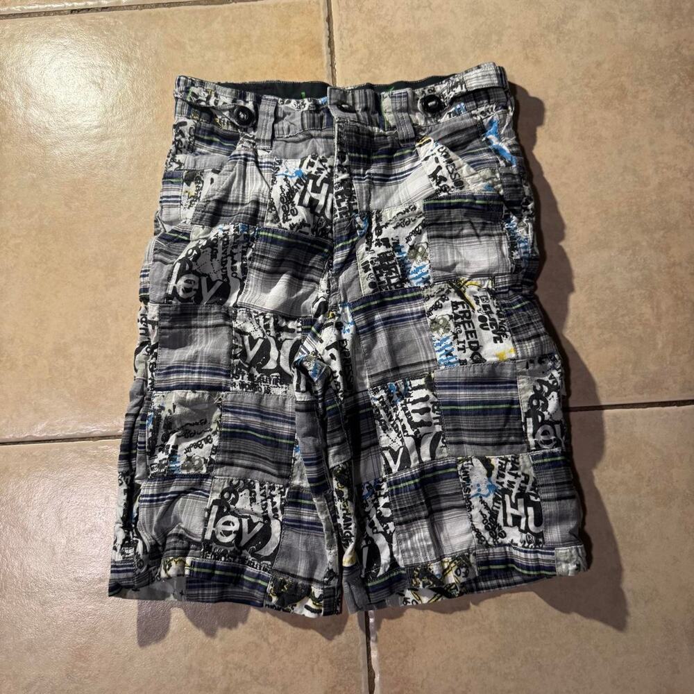 Y2k hurley grunge skater cotton Size 8 in kids boys shorts